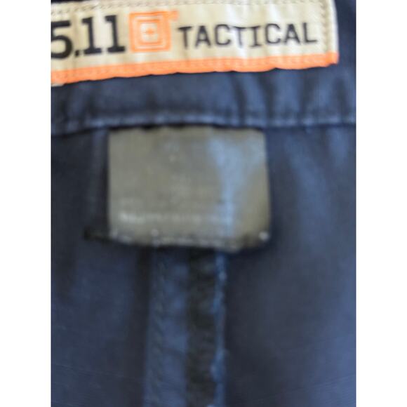 5.11 Tactical Taclite Pro Lightweight Performance Cargo Pant 40x25 Men Navy - Picture 6 of 10
